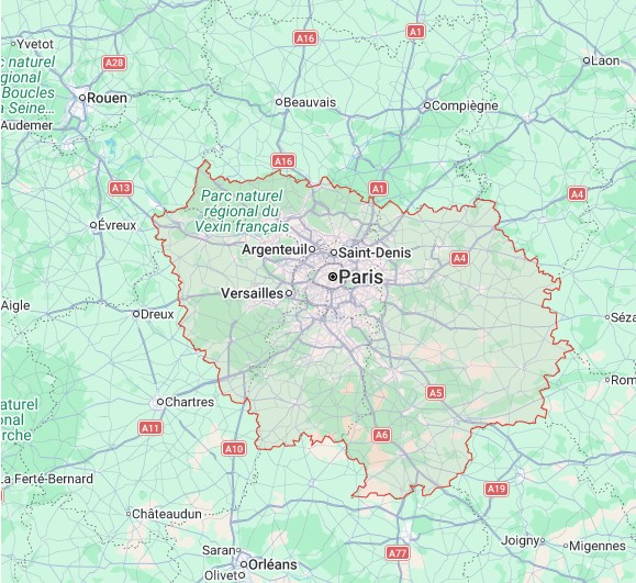 La Moderne : carte de nos implantations